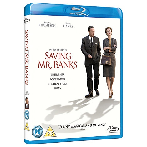 Walt Disney Saving Mr Banks Blu-ray - Edizione Regno Unito, con Tom Hanks e Emma Thompson