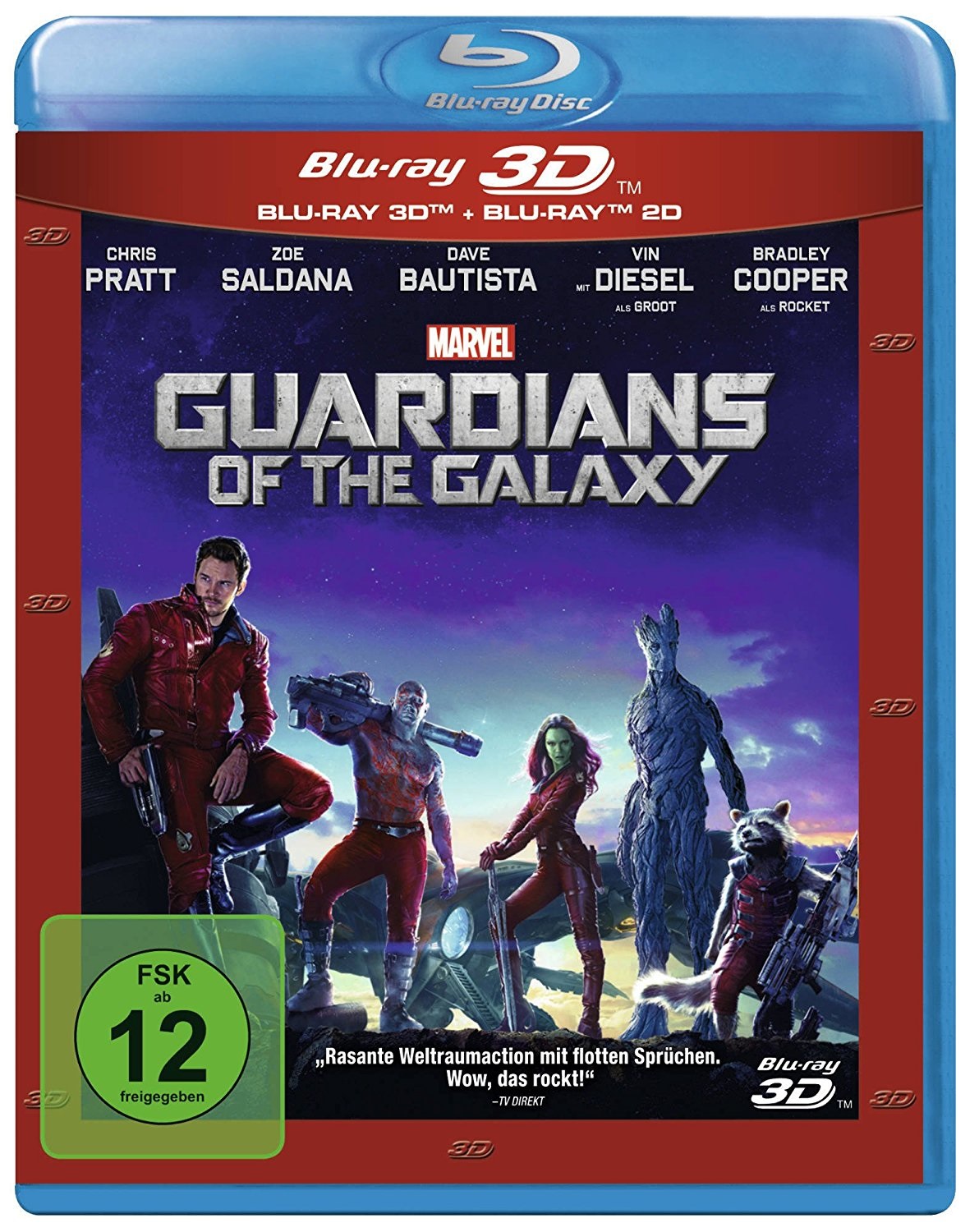 Walt Disney Guardians of the Galaxy - Blu-ray Multilingue (Tedesca, Inglese, Italiano, Turco) - Valutazione PG-13
