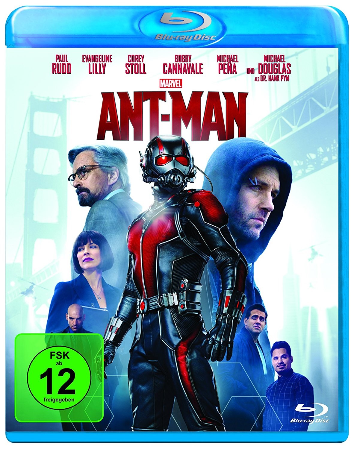 Disney Ant-Man Blu-ray - Film PG con audio in Tedesco, Inglese, Francese e Turco