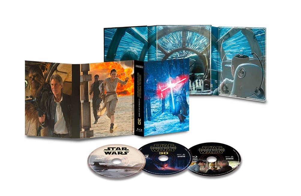 Walt Disney Studios Star Wars VII - Il Risveglio Della Forza 3D Blu-ray (Blu-ray Disc Disco Bonus)
