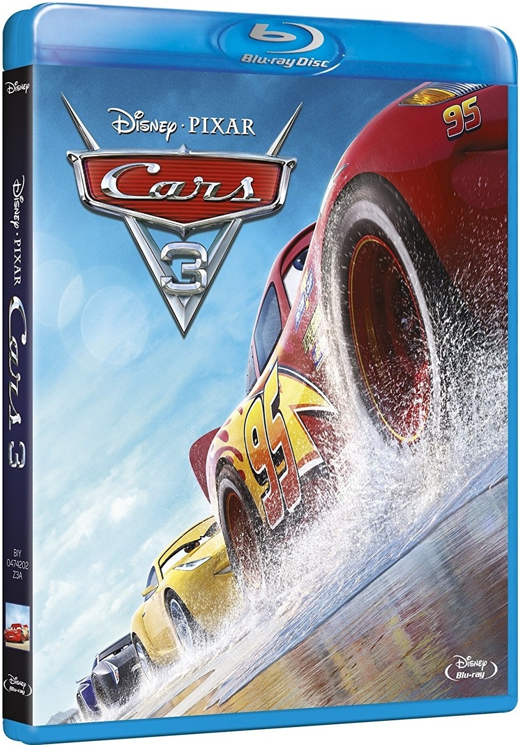Walt Disney Pixar Cars 3 Blu-ray 2017 - Cartone Animato, Tedesca, Inglese, Italiano, Region Free