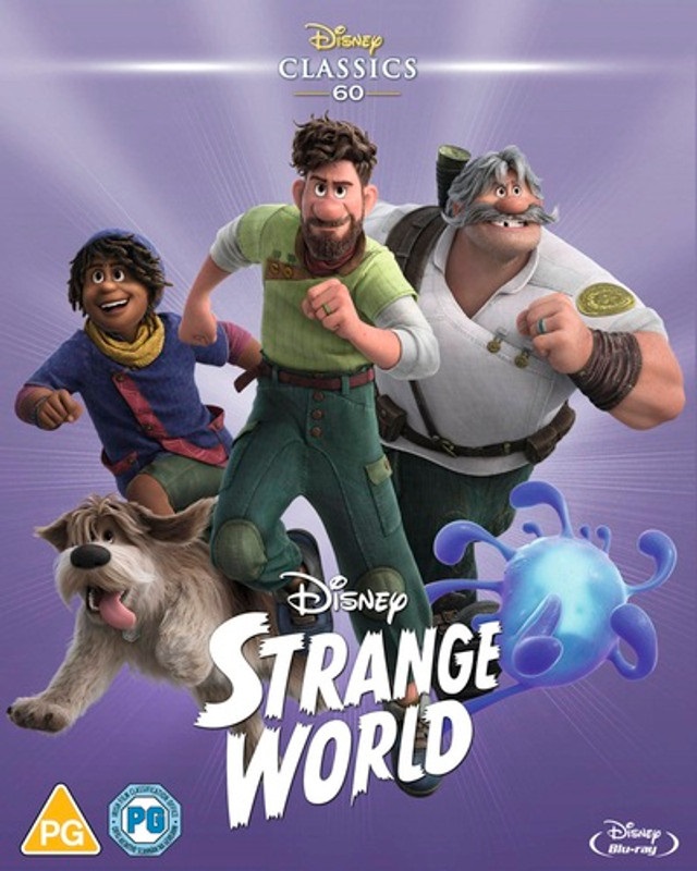 Walt Disney Strange World (2022) Blu-ray Inglese - PG, con Jake Gyllenhaal e Gabrielle Union