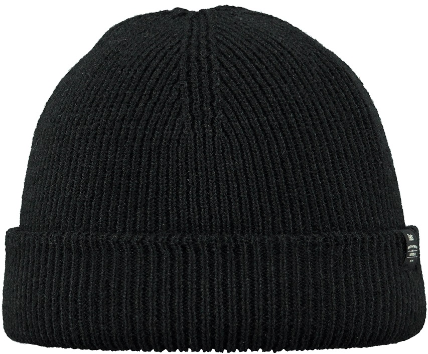 Barts Kinyeti Beanie Cappello Unisex in Acrilico - Taglia Unica, Nero/Azzurro Scuro