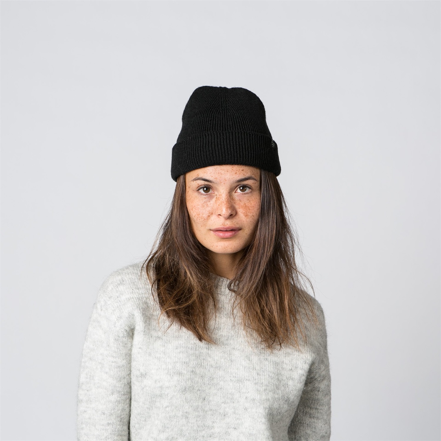 Barts Kinyeti Beanie Cappello Unisex in Acrilico - Taglia Unica, Nero/Azzurro Scuro