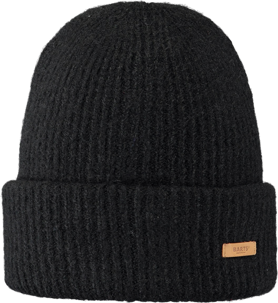 Barts Witzia Black Beanie - Berretto Invernale Morbido e Traspirante in Acrilico, Poliammide ed Elastan - Taglia Unica