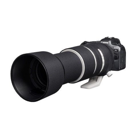 easyCover Lens Oak per Canon RF 100-500mm f/4.5-7.1L IS USM - Custodia in Neoprene e Nylon Nero, Protezione da Urti e Graffi