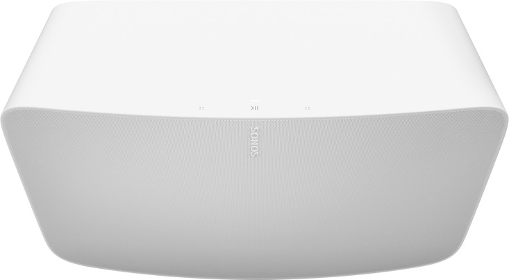 Sonos Five Speaker Wireless Bianco - Audio ad Alta Fedeltà, Compatibile con Airplay 2, Trueplay, Wi-Fi