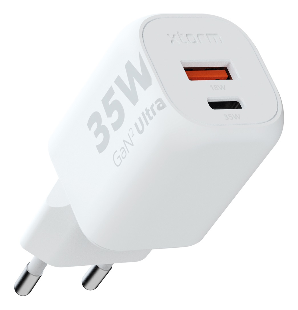 Xtorm Caricabatterie Rapido GaN2 Ultra 35W da Parete - Bianco