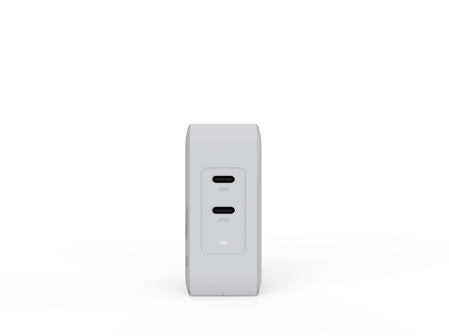 Xtorm XVC2067 Caricatore USB-C GaN-Ultra 67W con 2 porte e cavo da 2m - Bianco