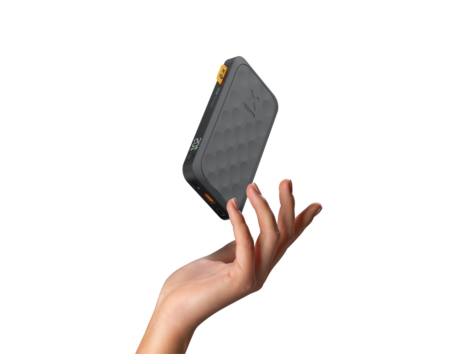 Xtorm Powerbank Fuel Series 20W - 10.000 mAh, 2x USB-C, 1x USB-A, Ricarica Rapida, Nero Notte