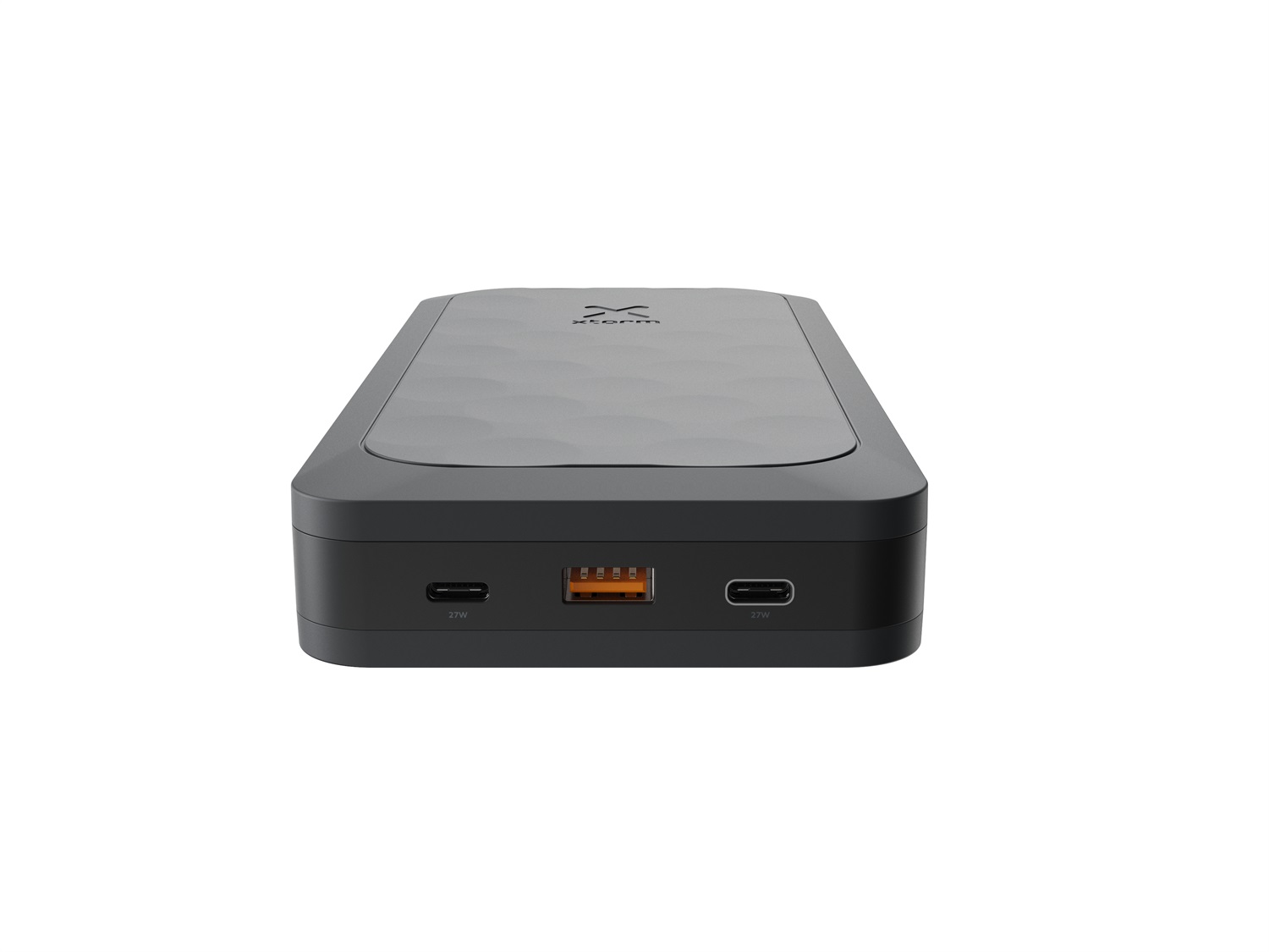 Xtorm Power Bank Fuel Series 5 - 67W, 45000mAh, 2 USB-C, 1 USB-A, Display LED, Materiale Riciclato, Nero
