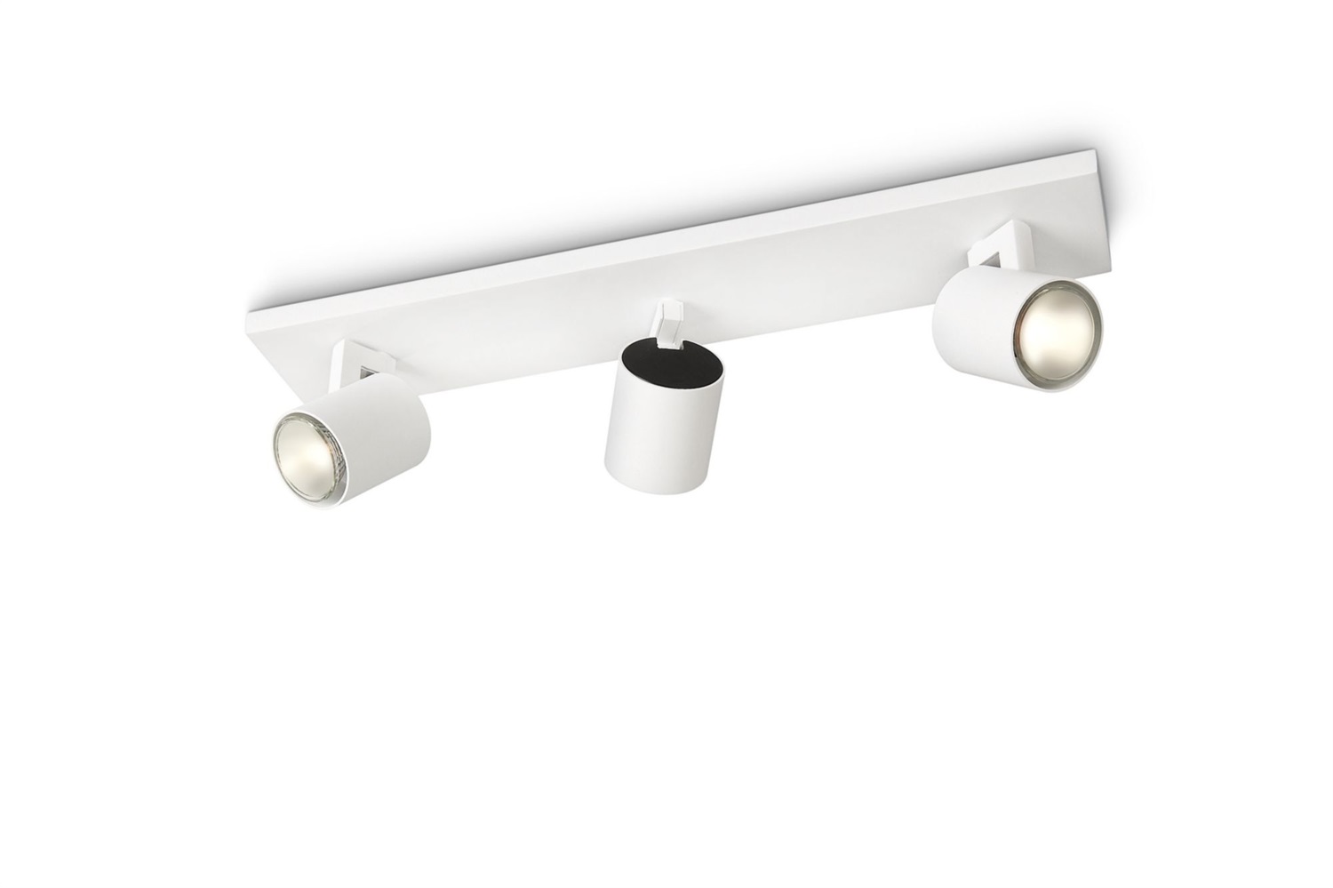 Philips myLiving Runner - Barra Faretti 3xGU10 Bianco, Direzione Luce Regolabile, Metallo, Lampadine Non Incluse