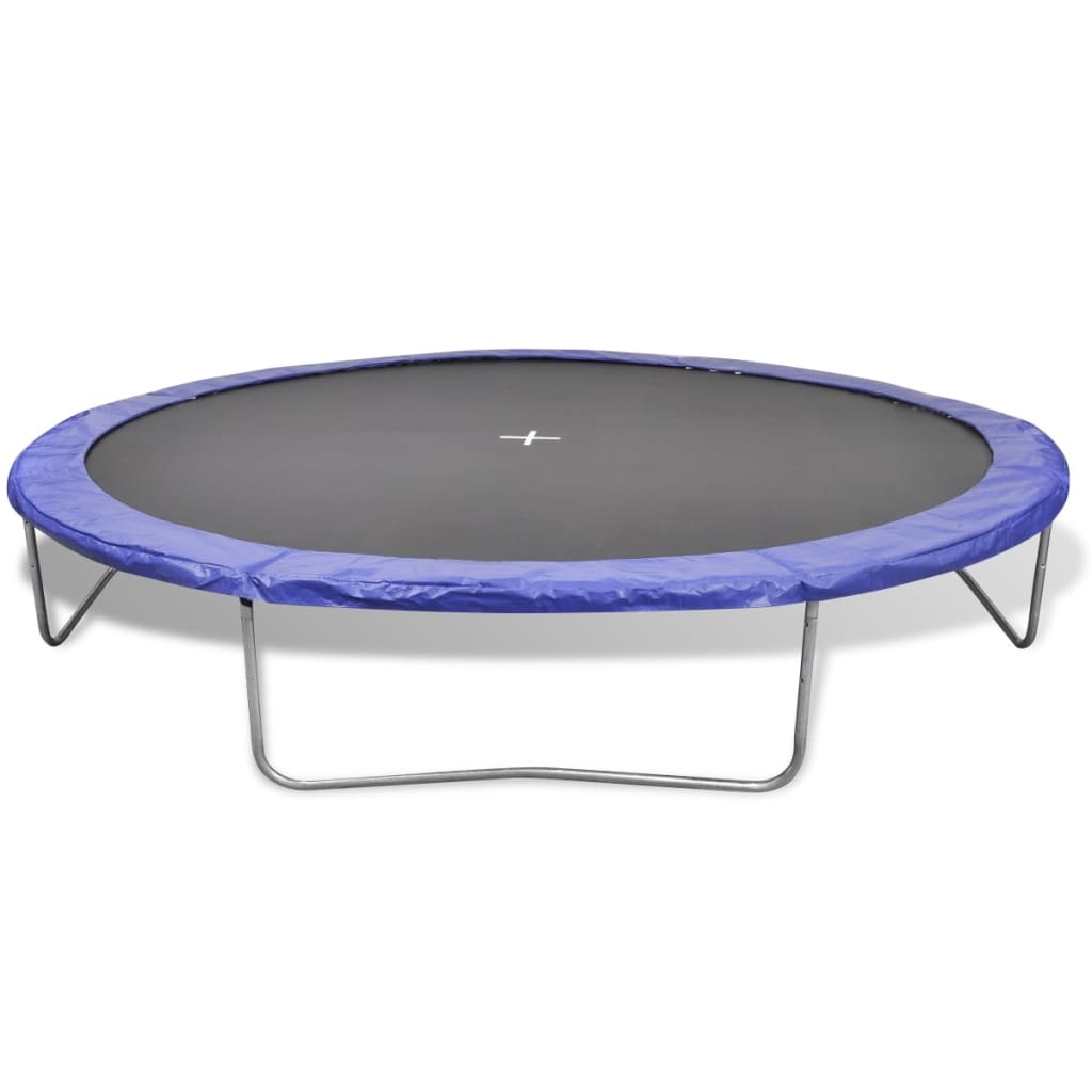 VidaXL 142093 trampolino da cortile e per attività ricreative Esterno Rotondo Senza molla Trampolino fuori terra