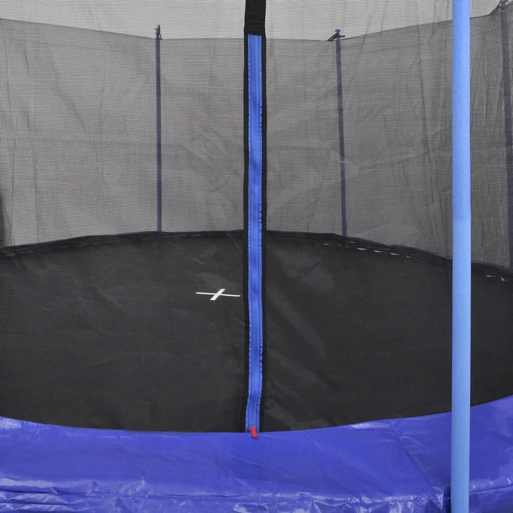 VidaXL 142093 trampolino da cortile e per attività ricreative Esterno Rotondo Senza molla Trampolino fuori terra
