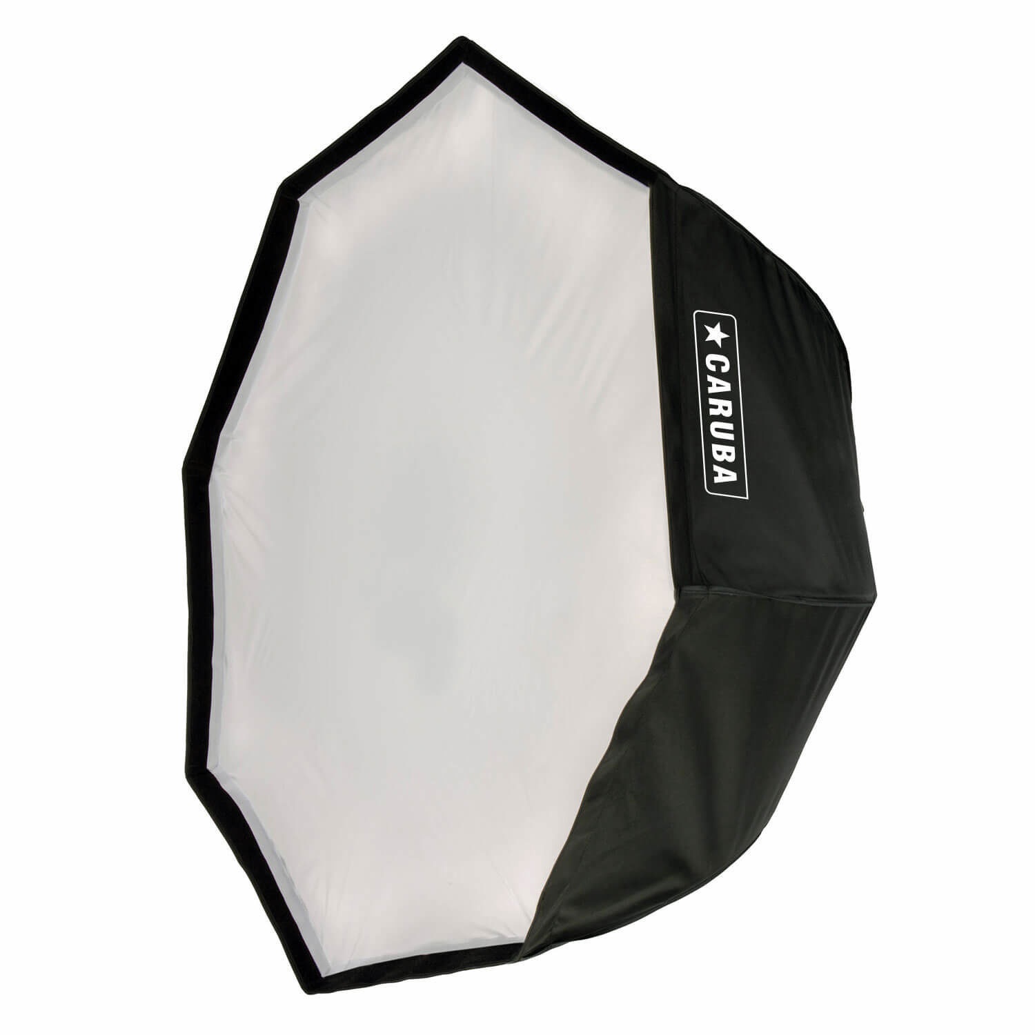 Caruba Softbox Ottagonale Quick Assembly 95 cm con Griglia - Illuminazione Morbida per Ritratti e Fotografia di Moda - Compatibile con Supporto Bowens