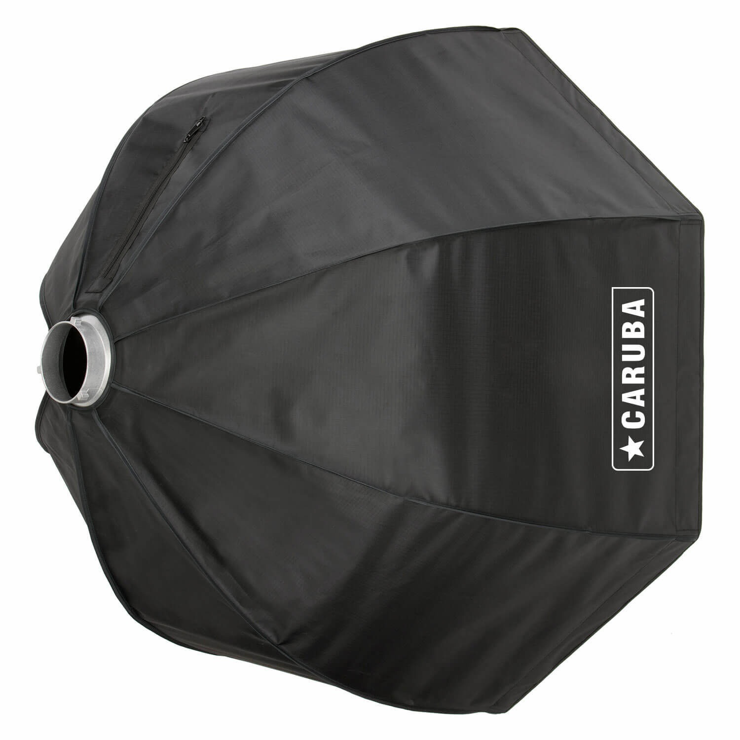 Caruba Softbox Ottagonale Quick Assembly 95 cm con Griglia - Illuminazione Morbida per Ritratti e Fotografia di Moda - Compatibile con Supporto Bowens