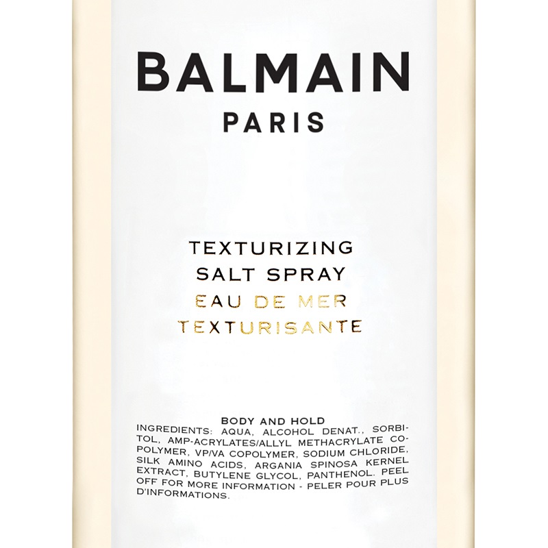 Balmain Hair Couture Texturizing Salt Spray 200 ml - Spray al Sale Marino per Effetto Spiaggia, Fissaggio Flessibile e Volume