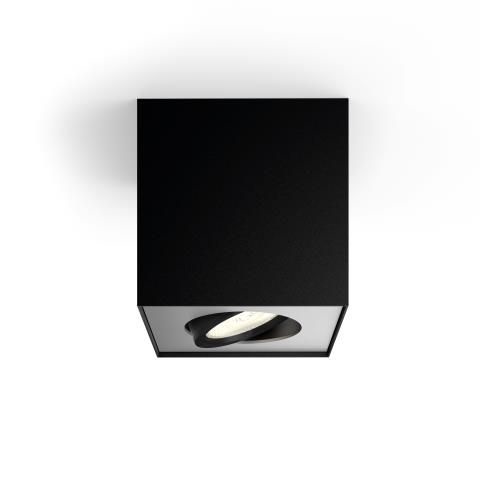 Philips myLiving 5049130P0 Faretto d'illuminazione da superficie Nero LED 4,5 W A 500 lm EyeComfort
