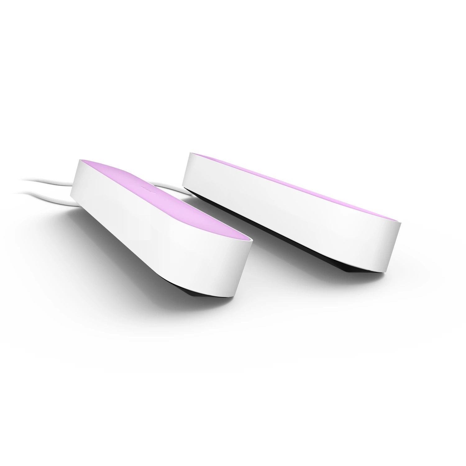 Philips Hue Play White & Colour Ambiance - Set di 2 Barre Luminose RGB per TV e Gaming, Compatibili con Alexa, Google Assistant e Apple Homekit