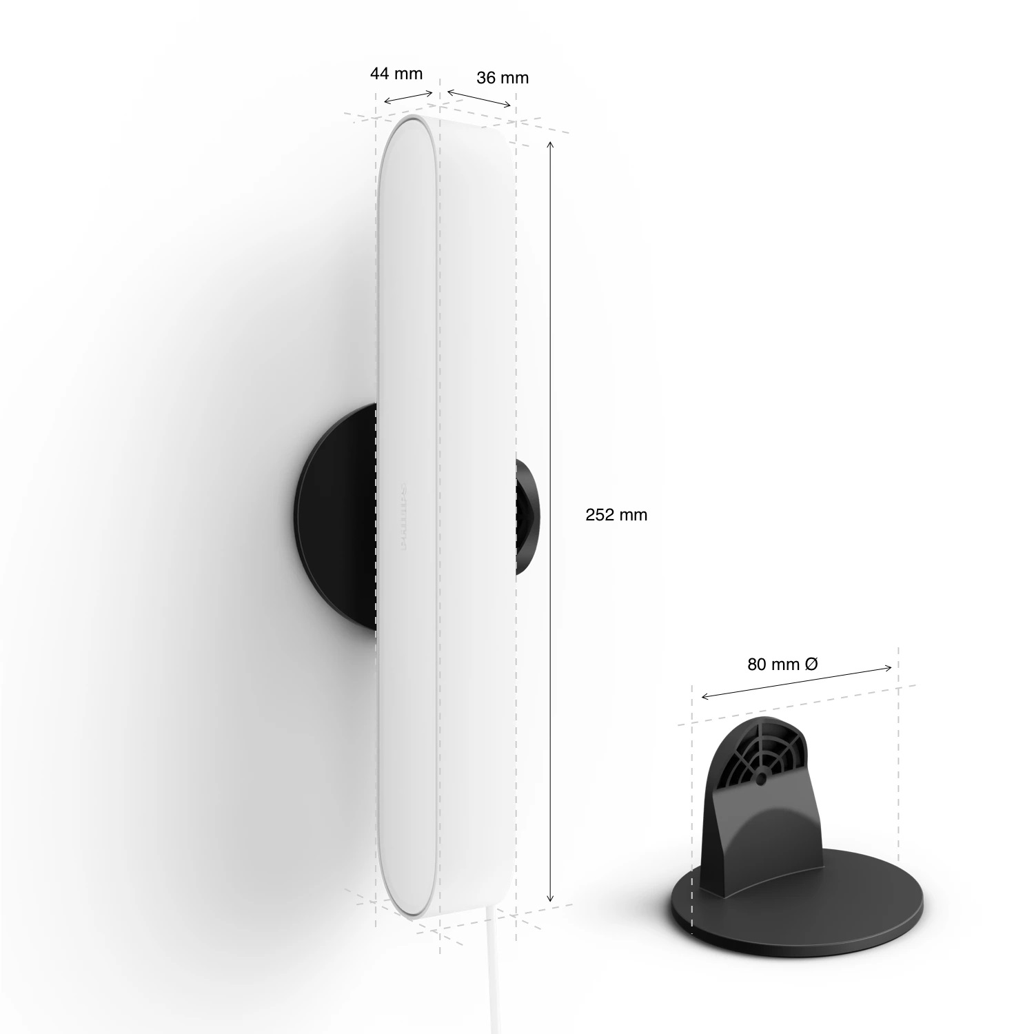 Philips Hue Play White & Colour Ambiance - Set di 2 Barre Luminose RGB per TV e Gaming, Compatibili con Alexa, Google Assistant e Apple Homekit
