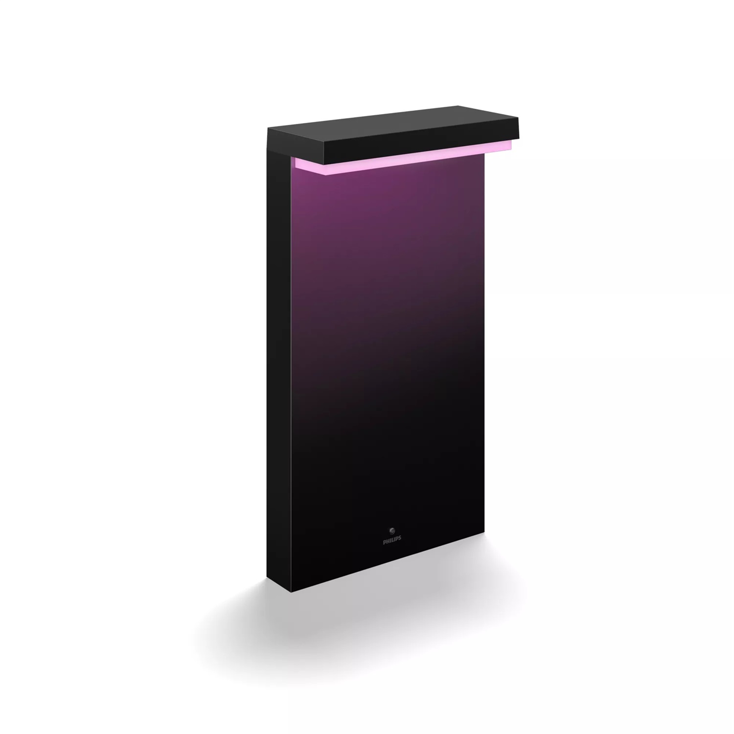 Philips Hue White and Color Ambiance Nyro Lampada da Terra LED Smart da Esterno, 16 Milioni di Colori, Nero, 1x13,5W, IP44