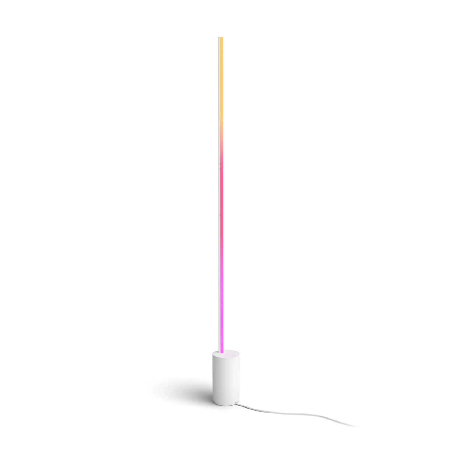Philips Hue Gradient Signe Lampada da Terra LED 29W Bianco con Luce Bianca e Colorata, Dimmerazione Senza Fili, Controllo App e Voce