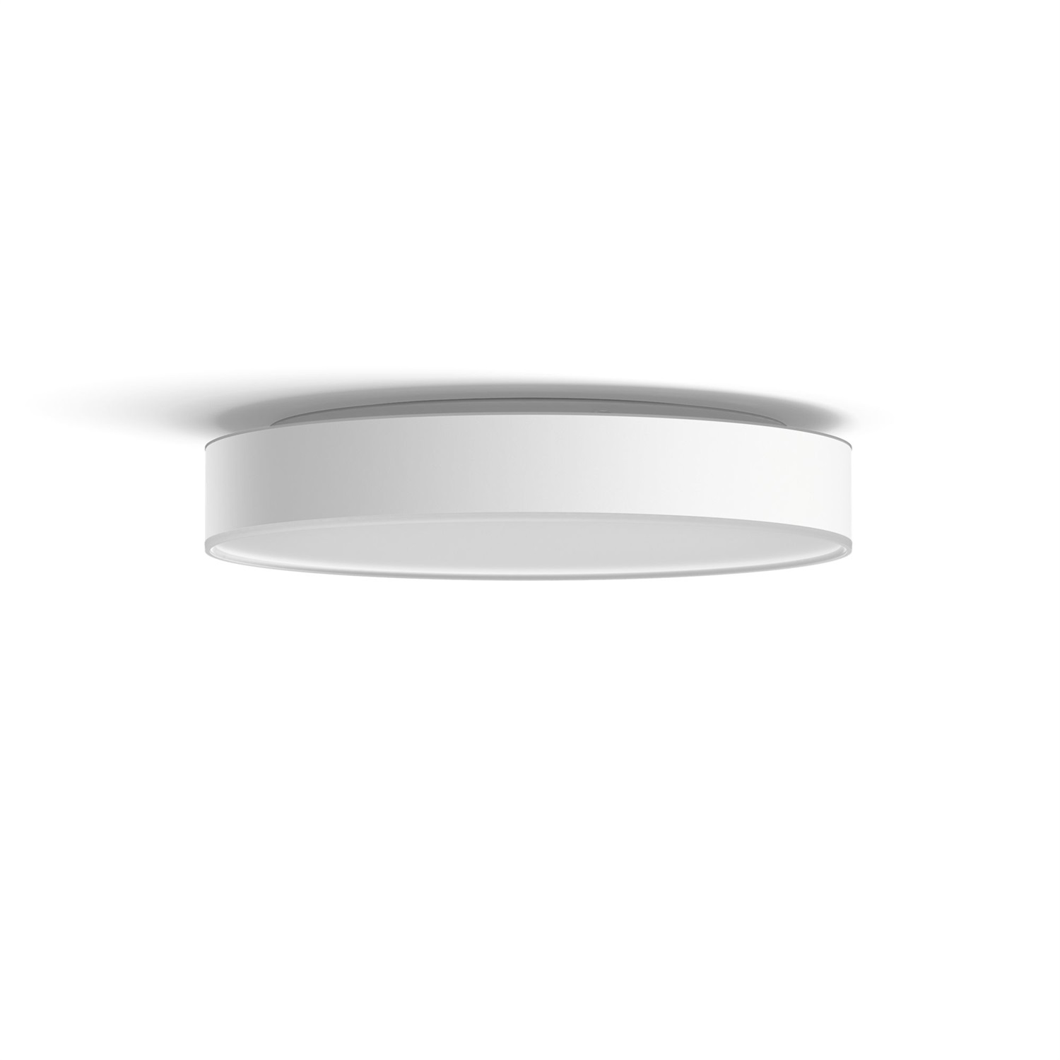 Philips Hue White Ambiance Devere Plafoniera Smart da Bagno Bianca L - Bluetooth, 33.5 W, Dimmerabile, 2200-6500 K