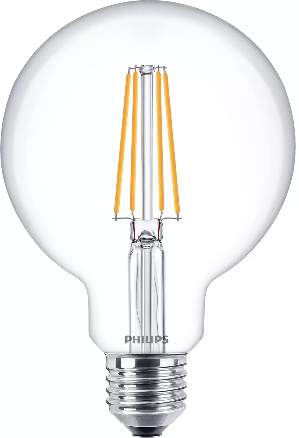 Philips Lampadina LED Globo a Filamento 7W E27 2700K Luce Bianca Calda 806 Lumen