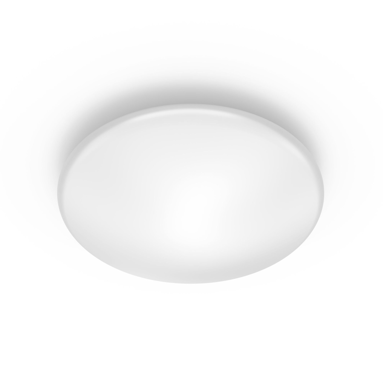 Philips Lighting Lampada da Soffitto LED Shan 12W con Sensore di Movimento, 2700K, Non Dimmerabile, Bianco