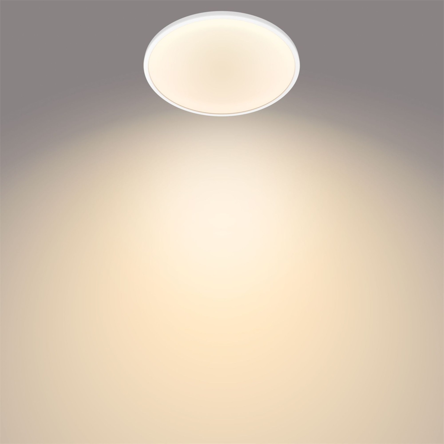 Philips Lampada da Soffitto LED Superslim 18 W Dimmerabile con SceneSwitch e EyeComfort, Bianca, IP20