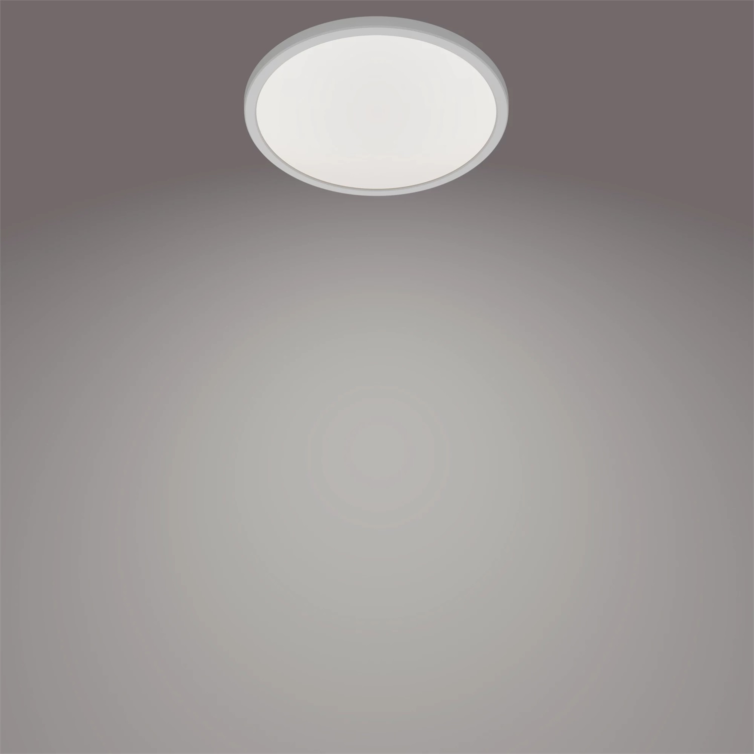 Philips Lampada da Soffitto LED Superslim 18 W - Luce Bianca Fredda, IP20, Non Dimmerabile, Altezza 230 mm, Diametro 30 cm