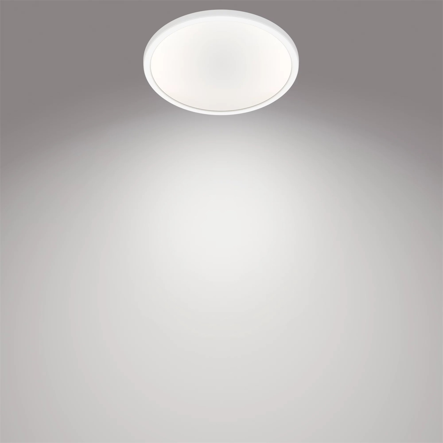 Philips Lampada da Soffitto LED Superslim 18 W - Luce Bianca Fredda, IP20, Non Dimmerabile, Altezza 230 mm, Diametro 30 cm