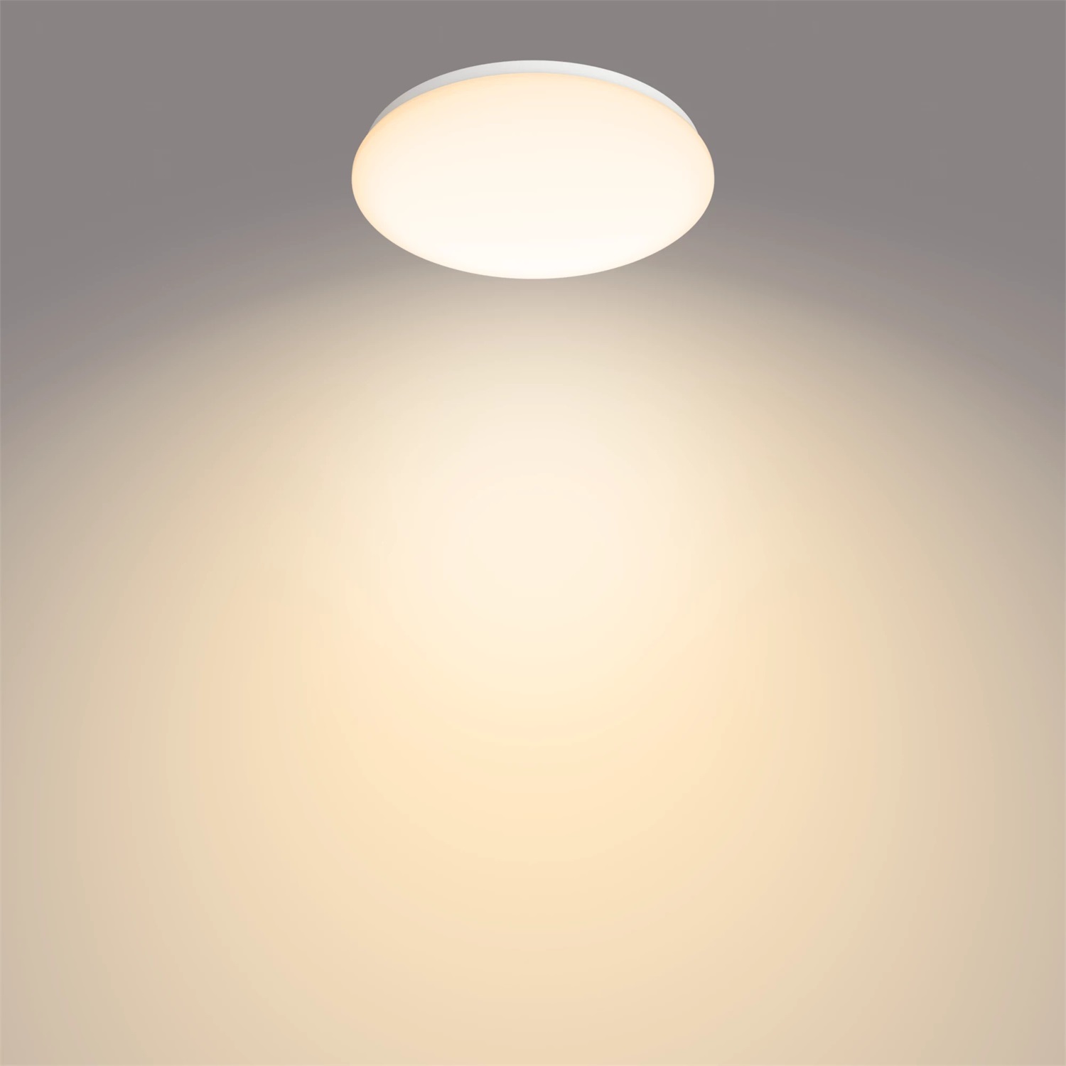 Philips LED Moire Plafoniera Rotonda 17 W Luce Calda Bianco con Tecnologia Interlaced Optics
