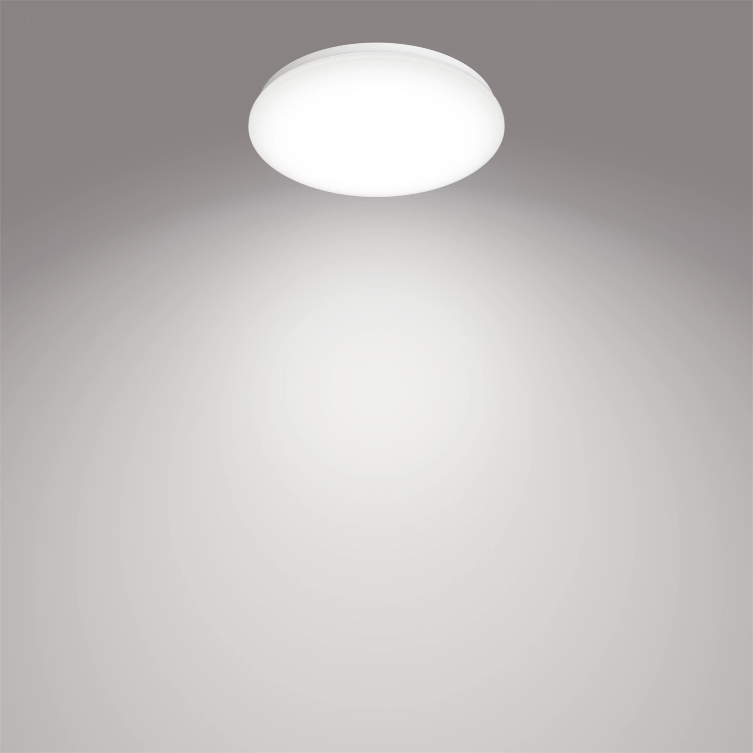 Philips LED Moire Plafoniera Rotonda 17W Luce Bianca Fredda 32cm con Tecnologia Interlaced Optics