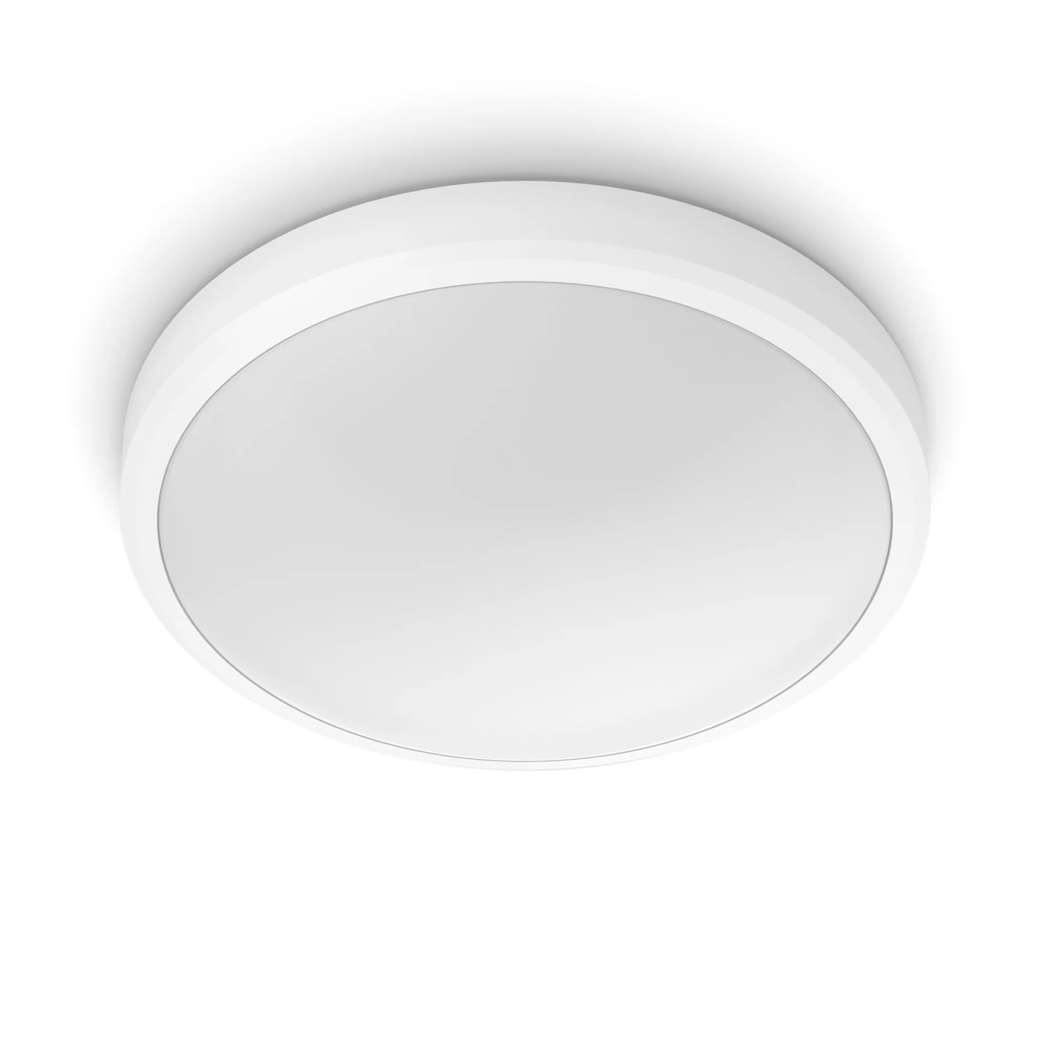 Philips Lighting Lampada da Soffitto LED Doris 17W, 2700K, Non Dimmerabile, Bianco, Grado di Protezione IP44