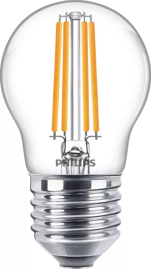 Philips Lampadina Sfera LED a Filamento 60W E27 2700K Luce Bianca Calda, Non Dimmerabile, 806LM
