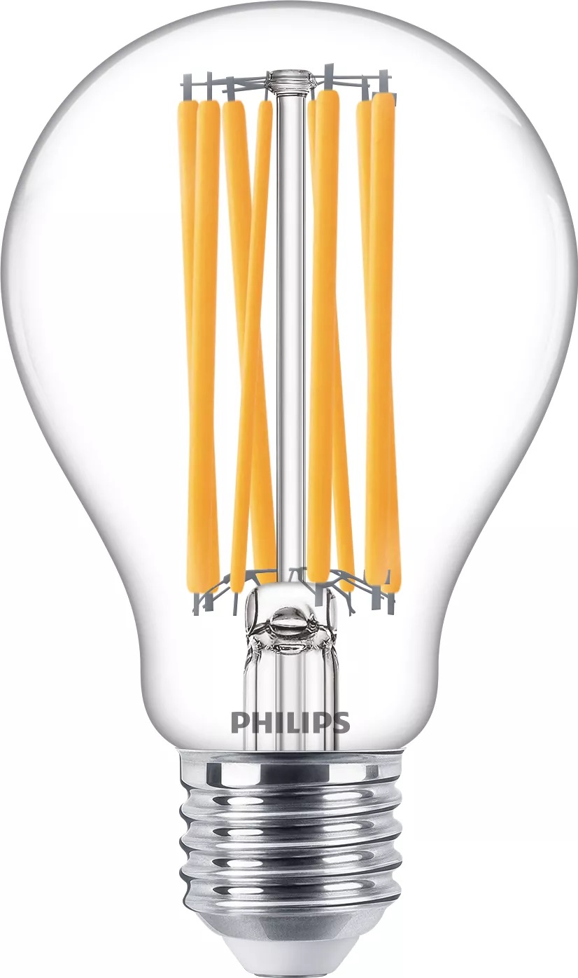 Philips Lampadina LED a Filamento 150W E27 Luce Bianco Caldo - Lunga Durata e Risparmio Energetico
