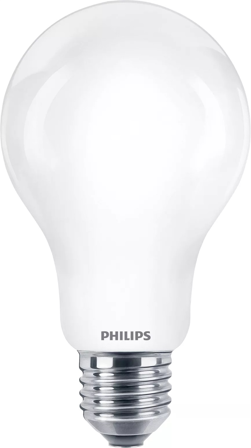 Philips Lampadina LED Classic 150W A67 E27 - Smerigliata, Bianco Caldo, 17,5W, 2452 lm