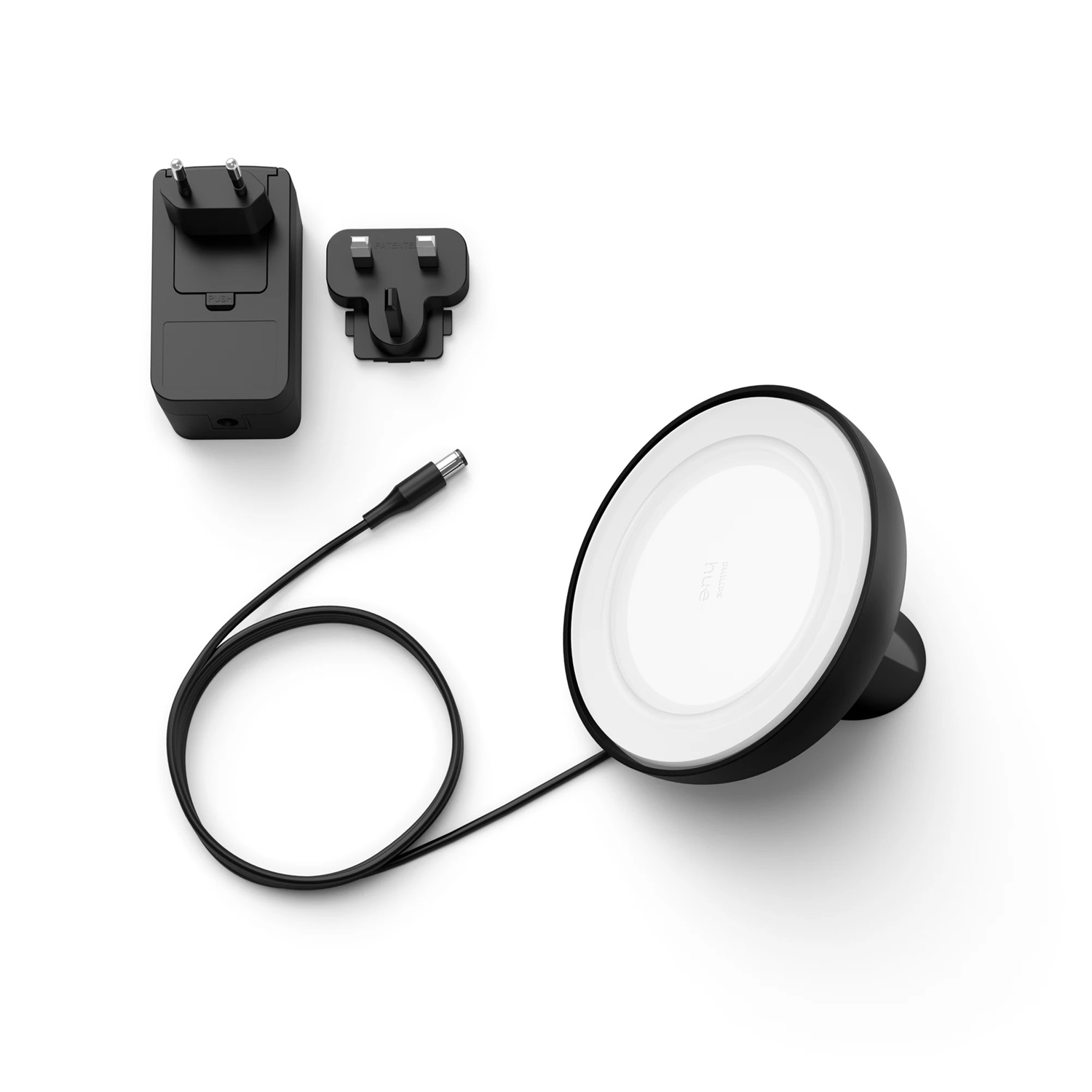 Philips Hue Lampada da Tavolo Smart con Bluetooth, Nero, LED, Controllo tramite App, 1 Unità