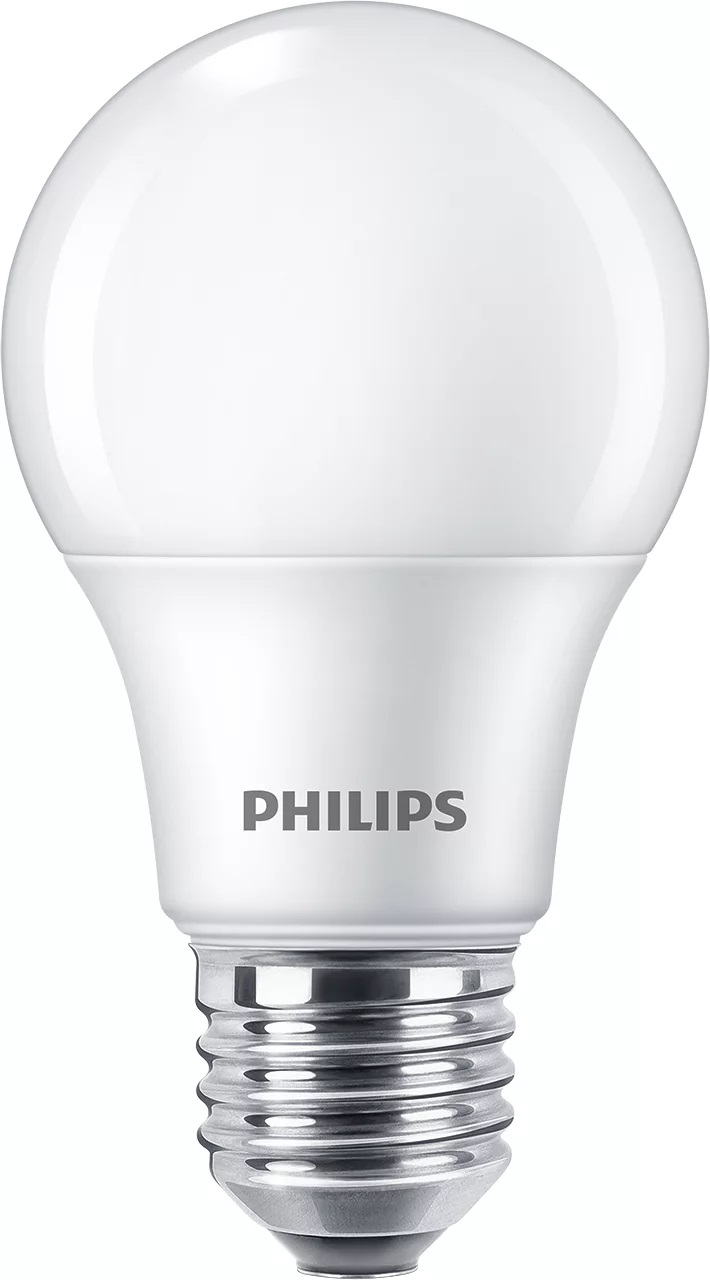 Philips Lampadina LED 60 W A60 E27 x4, 8 W, 806 lm, 15000 h, Bianco caldo