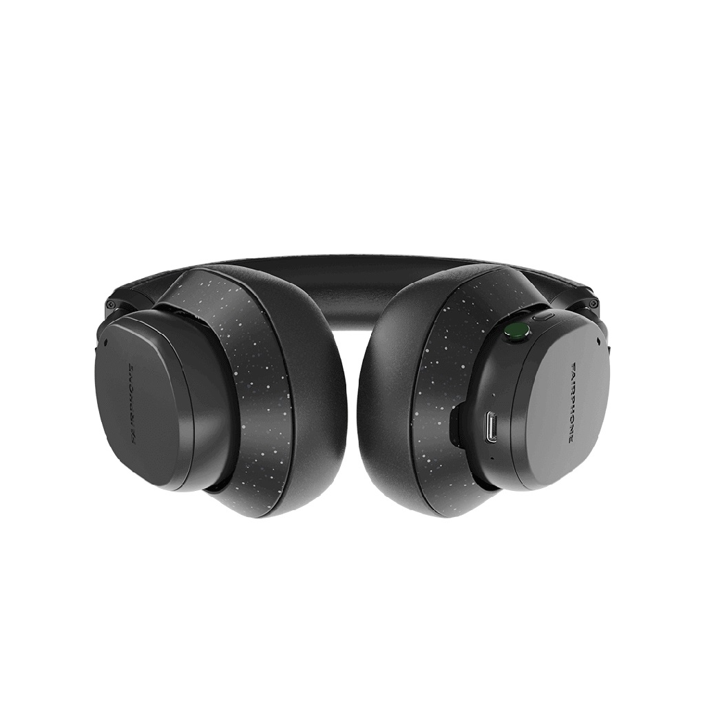 Fairphone Fairbuds XL Auricolare Wireless A Padiglione Bluetooth Nero - Musica e Chiamate, USB Tipo-C, 20-20000 Hz, 330 g