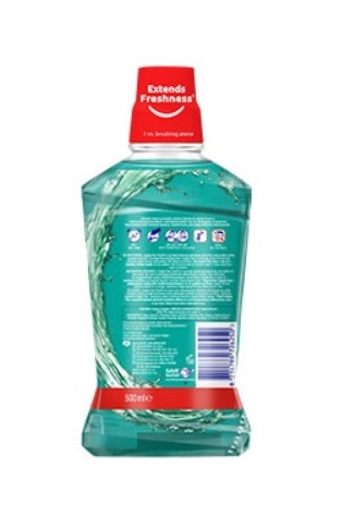 Colgate Plax® Menta Delicata 500ml - Collutorio Fresco con Formula Clinicamente Testata