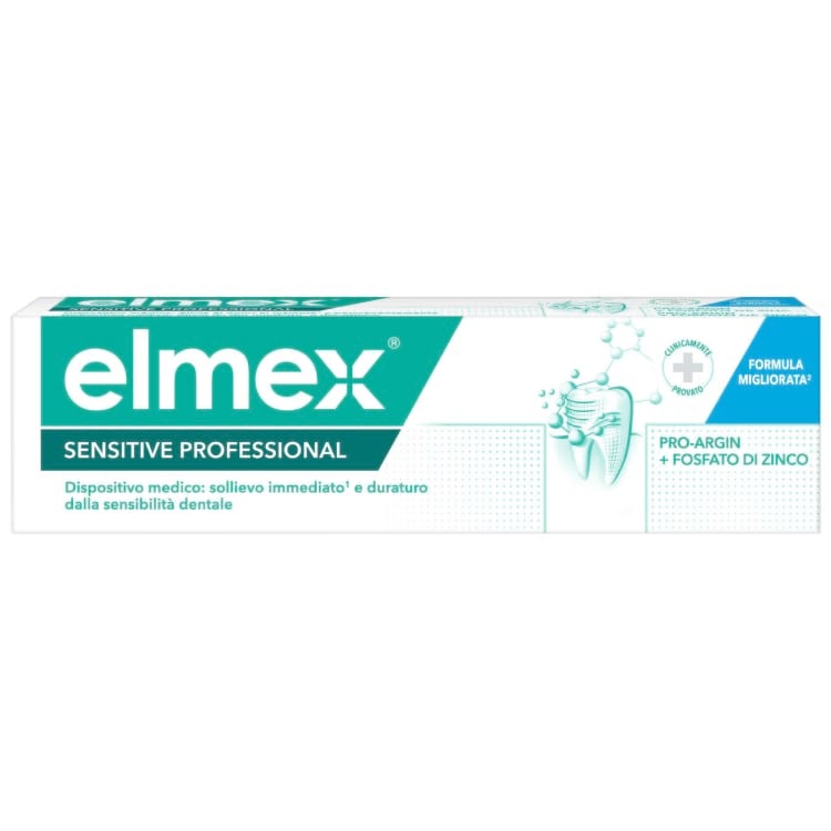 Elmex Sensitive Professional Dentifricio 75 ml - Sollievo Immediato per Denti Sensibili con Formula Pro-Argin