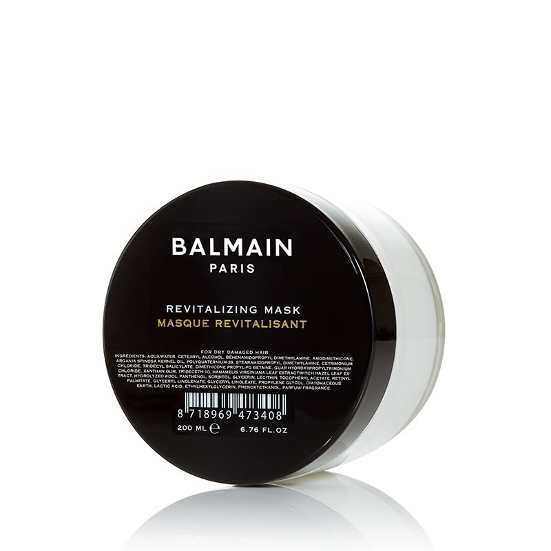 Balmain Revitalizing Mask 200 ml - Maschera Rinforzante per Capelli Secchi e Danneggiati, Nutriente e Rivitalizzante