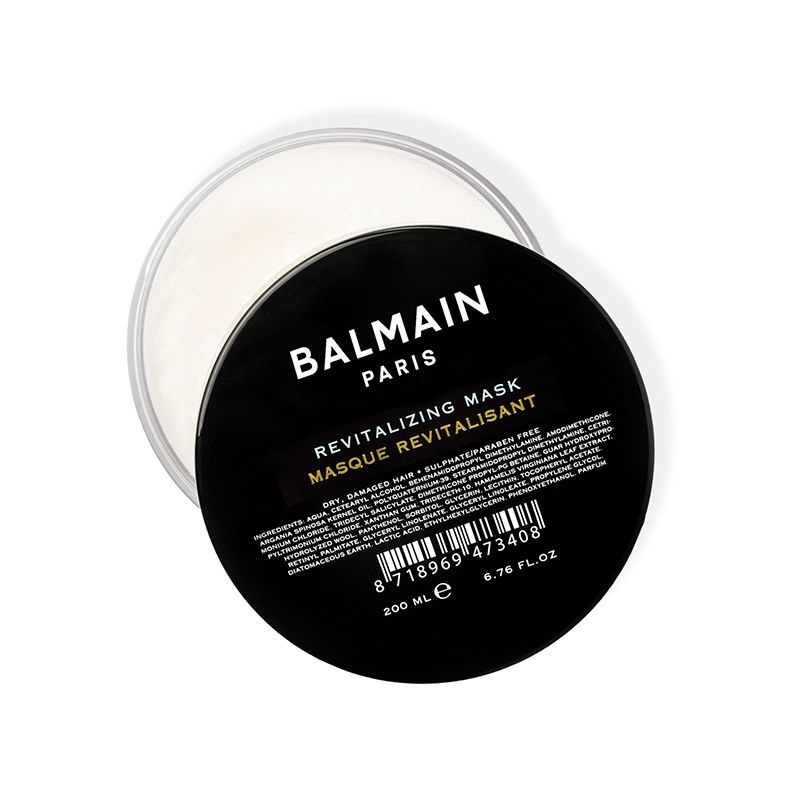 Balmain Revitalizing Mask 200 ml - Maschera Rinforzante per Capelli Secchi e Danneggiati, Nutriente e Rivitalizzante