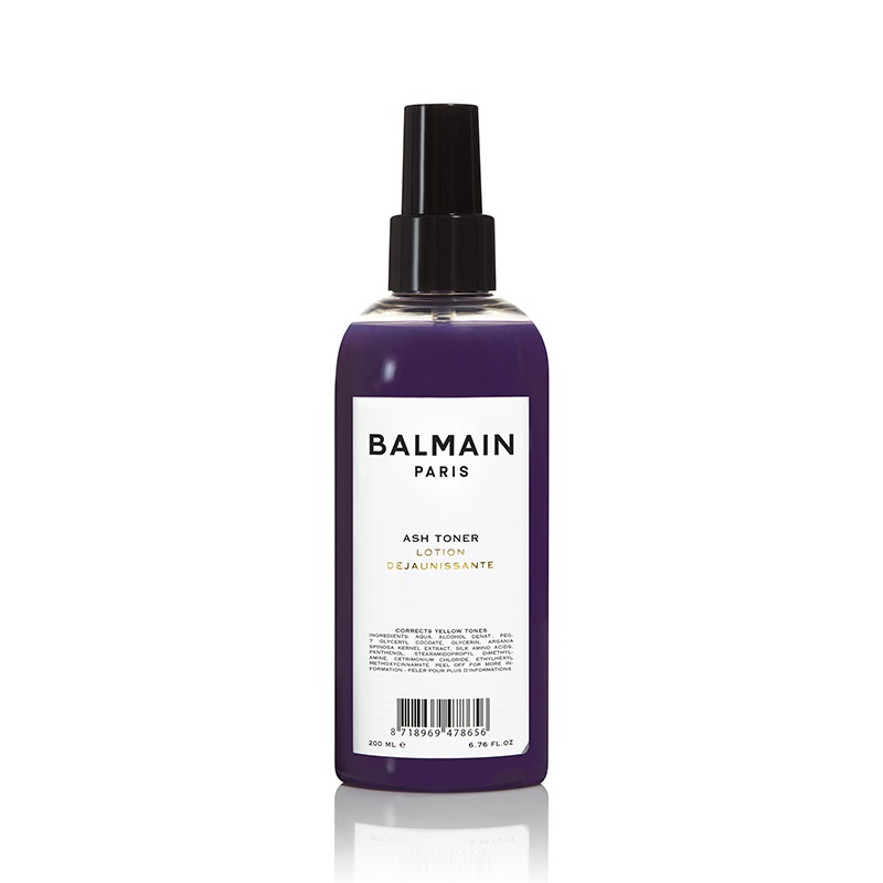 Balmain Hair Couture Ash Toner Spray Illuminante Anti-Giallo 200 ml - Trattamento senza risciacquo per capelli biondi e grigi
