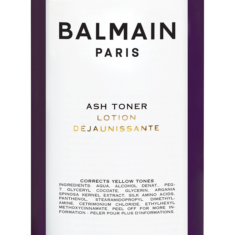 Balmain Hair Couture Ash Toner Spray Illuminante Anti-Giallo 200 ml - Trattamento senza risciacquo per capelli biondi e grigi
