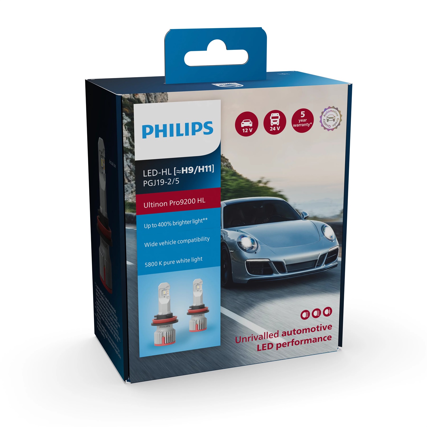 Philips Ultinon LED Ultinon Pro9200 HL 11362U92X2 Prestazioni LED senza pari per uso automobilistico