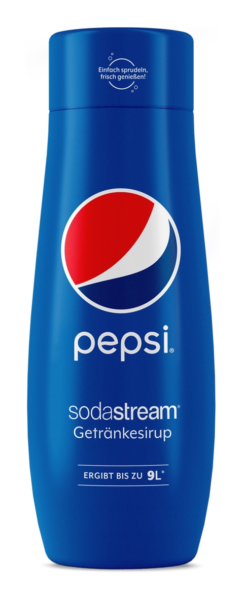 SodaStream Concentrato Pepsi 440 ml - Bibita Gassata con Calorie Ridotte