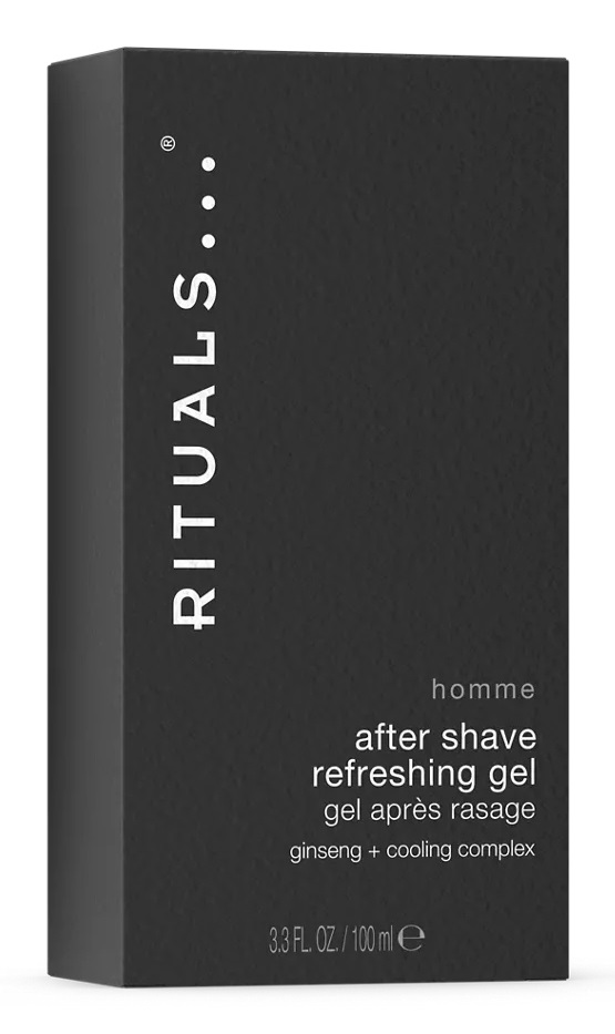 Rituals Homme After Shave Refreshing Gel 100 ml - Gel Dopobarba Rinfrescante con Ginseng e Cooling Complex